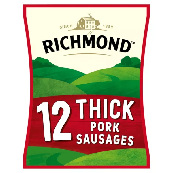 Richmond 12 Dikke Varkens Worsten